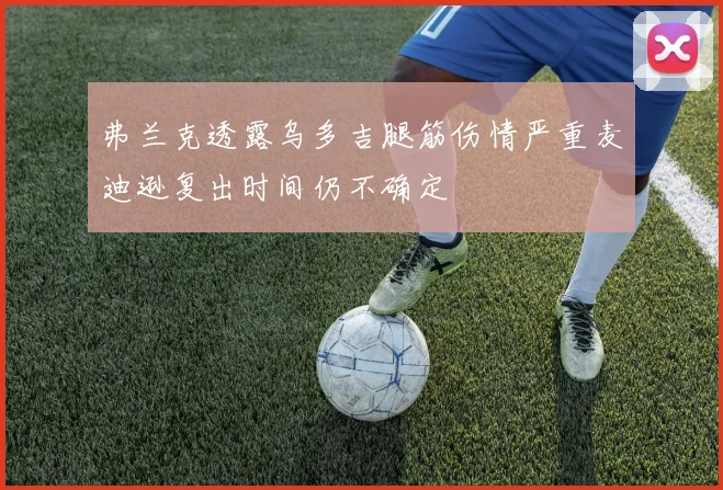 弗兰克透露乌多吉腿筋伤情严重麦迪逊复出时间仍不确定