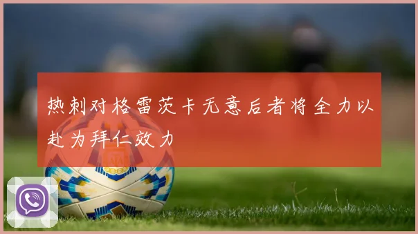 热刺对格雷茨卡无意后者将全力以赴为拜仁效力